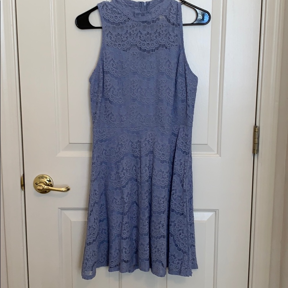 Francesca’s- High Neck Laced Dress